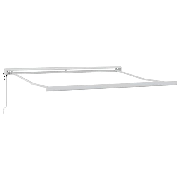 vidaXL Markise Svart 350 x 250 cm Polyester og aluminium