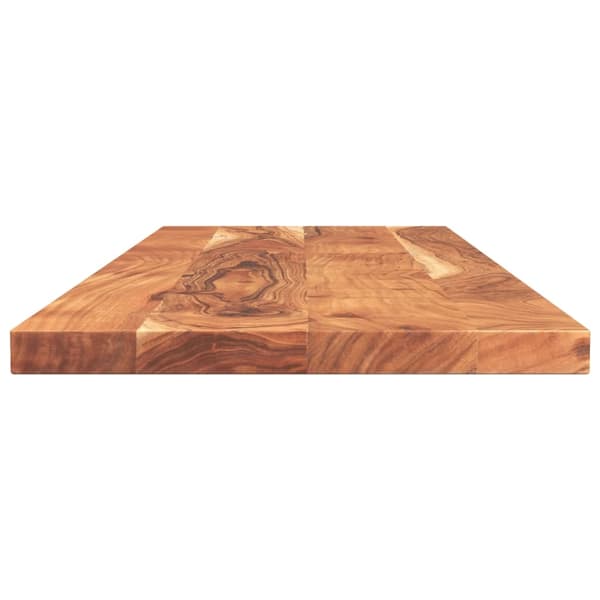 vidaXL Bordplate 140x60x3,8 cm rektangulær heltre akasie