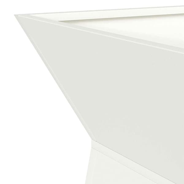vidaXL Pelarkrukor Vit 40 x 40 x 100 cm