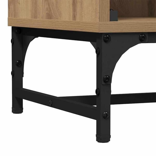 vidaXL Serviesskap Artisan Eik 35 x 37 x 117 cm
