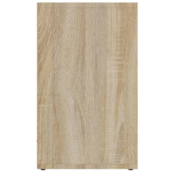 vidaXL Skoskap sonoma eik 52,5x30x50 cm