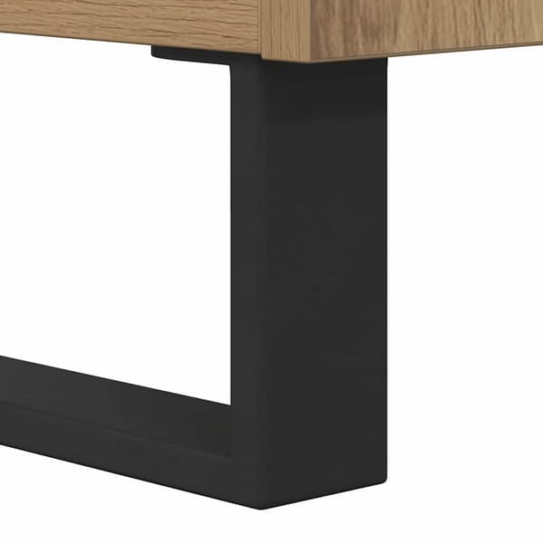 vidaXL Serviesskap med skuff artisan eik Konstruert tre