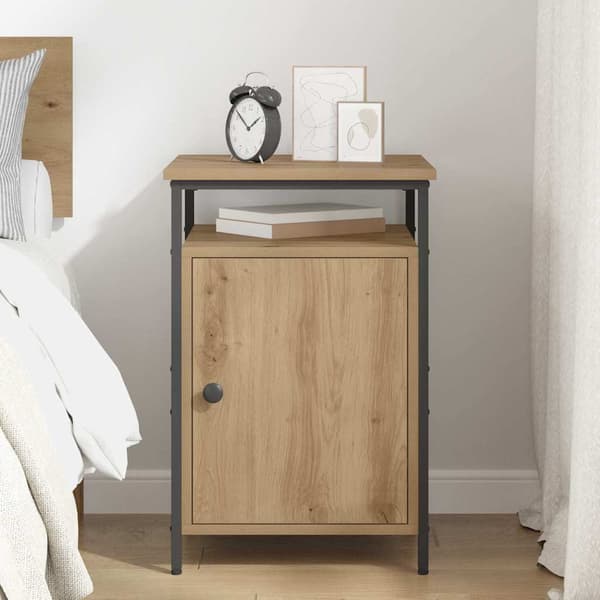 vidaXL Nattbordskap Artisan Eik 40 x 42 x 60cm Konstruert tre