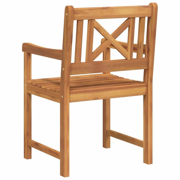vidaXL Hage Stol 6 pcs 56 x 56 x 90 cm Solid akasietre