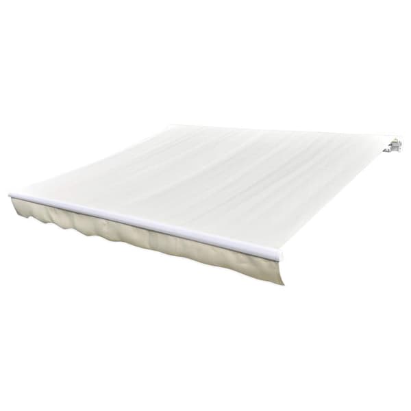 vidaXL Erstatningsduk for markise kremhvit 450x300 cm polyester