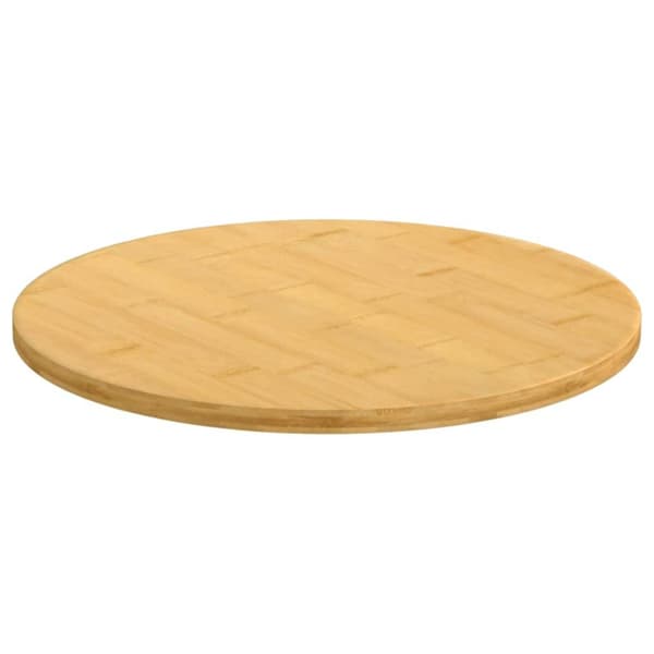 vidaXL Bordplate Ø30x1,5 cm bambus