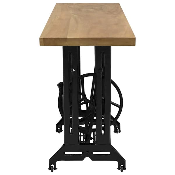 vidaXL Konsollbord til symaskin 110x40x75 cm