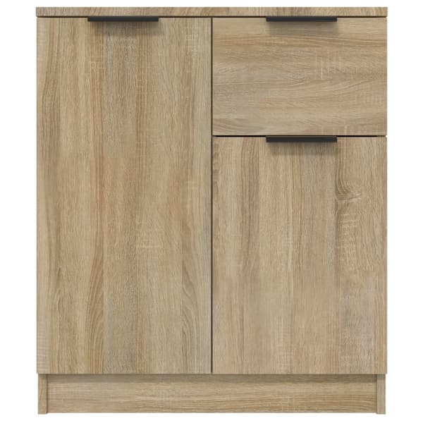 vidaXL Skjenk sonoma eik 60x30x70 cm konstruert tre
