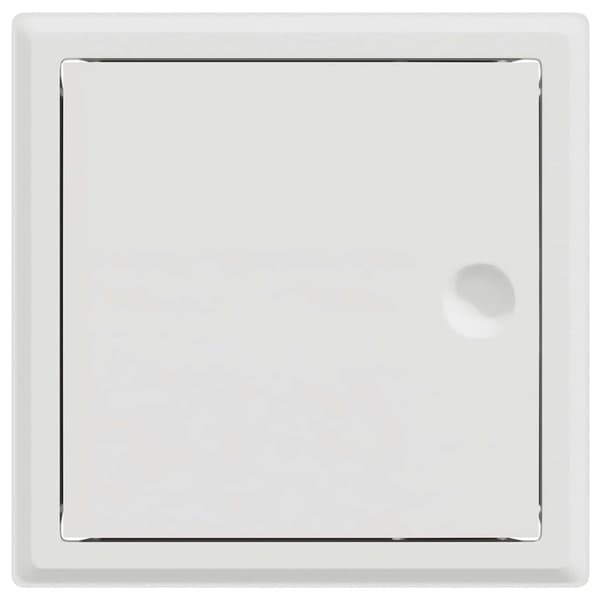vidaXL Åtkomstpanel 2 pcs Vit 63 x 33 x 3 cm Stål