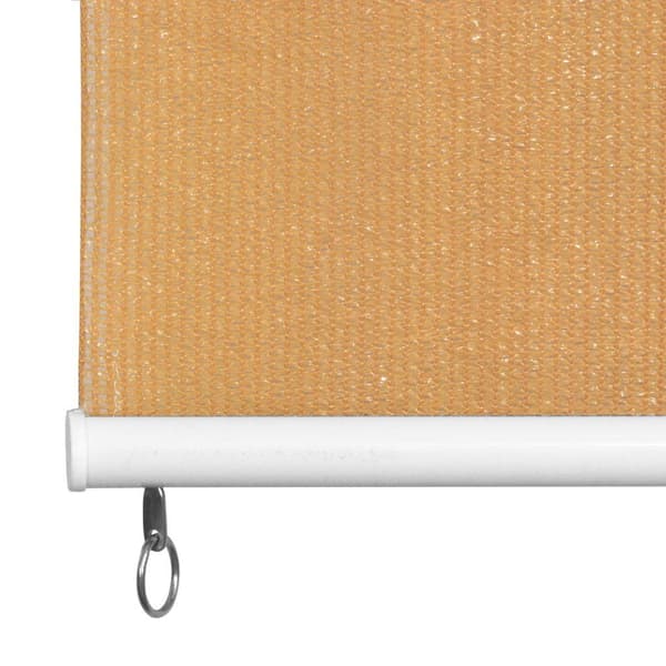vidaXL Rullgardin utomhus 400x230 cm beige