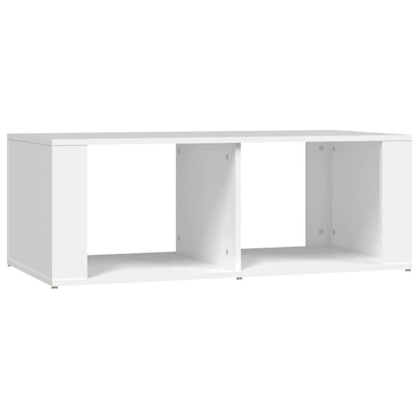 vidaXL Soffbord vit 100x50x36 cm konstruerat trä