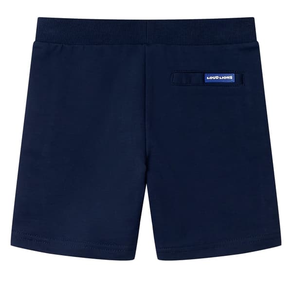 vidaXL Barnshorts marinblå 140