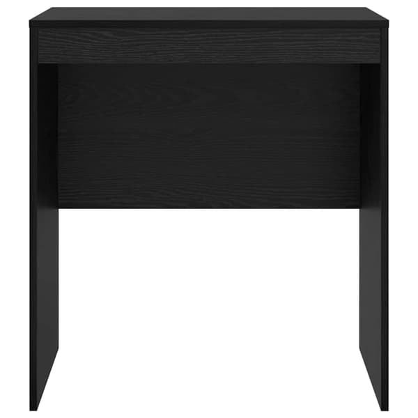 vidaXL Skrivebord Svart Eik 70 x 50 x 76 cm