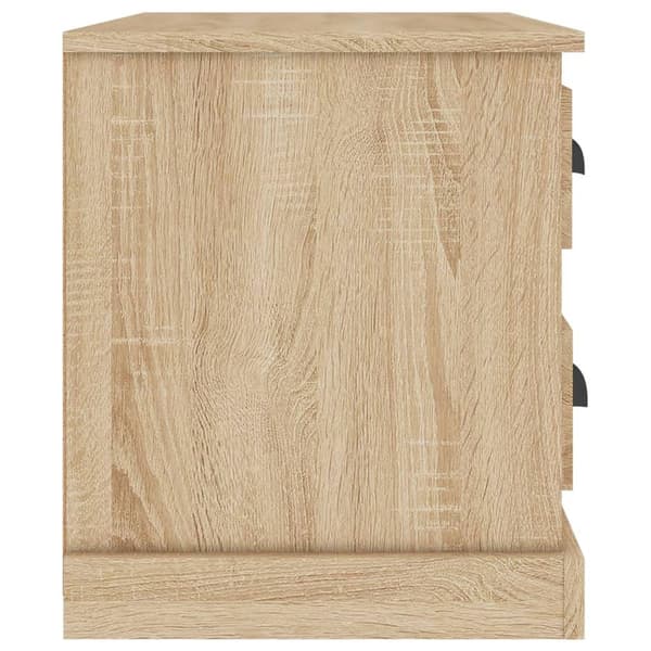 vidaXL Nattbord sonoma eik 60x39x45 cm