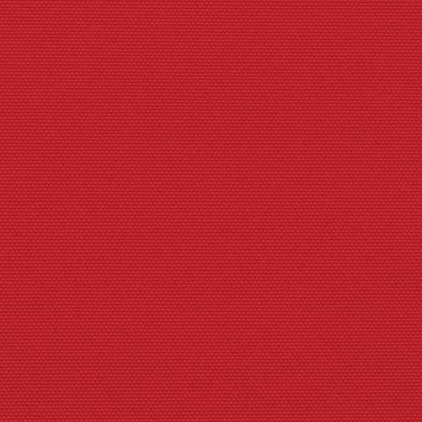 vidaXL Infällbar sidomarkis röd 220x1200 cm