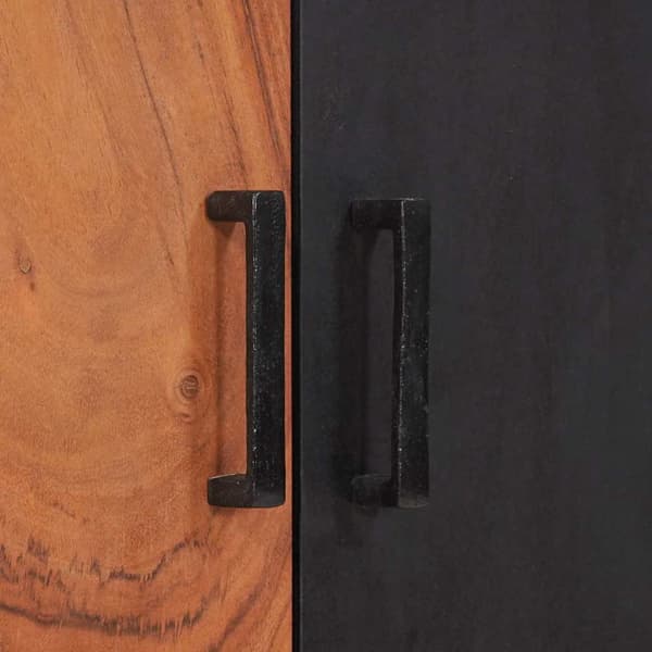 vidaXL Serviesskap Brun 55 x 30 x 75 cm Solid akasietre