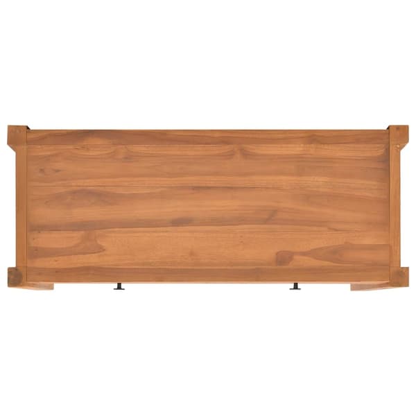 vidaXL TV-benk 100x40x45 cm teak