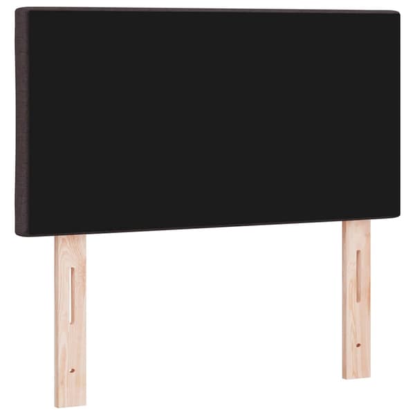 vidaXL LED huvuddyna Brun 80 cm tyg