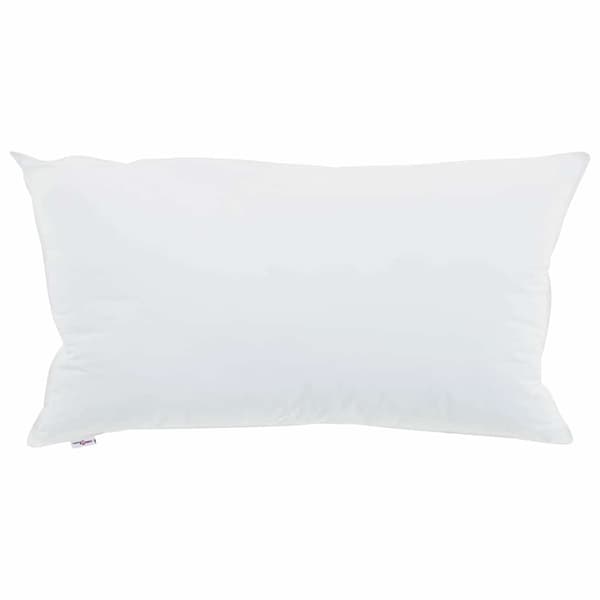 vidaXL Kudde med kudde Vit 40 x 80 cm Bomull