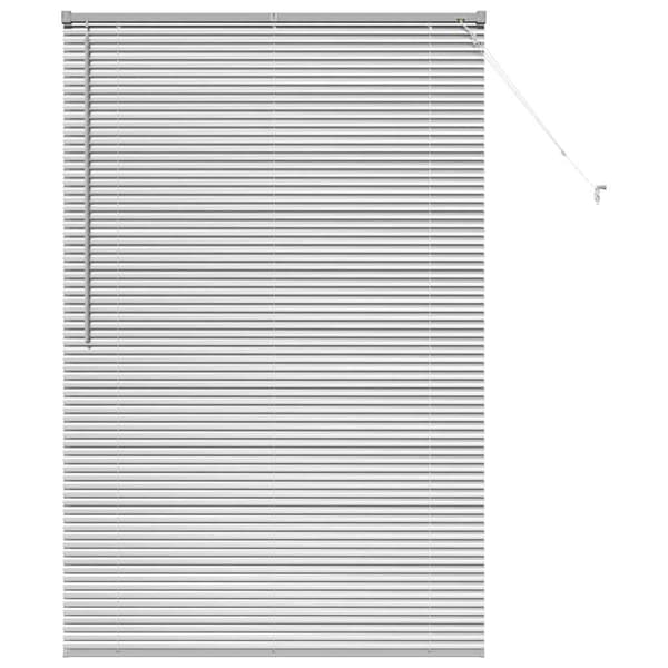 vidaXL Persienner Silver 175 x 110 cm Aluminium