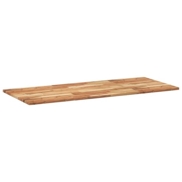 vidaXL Bordplate rektangulær 120x60x2 cm heltre akasie