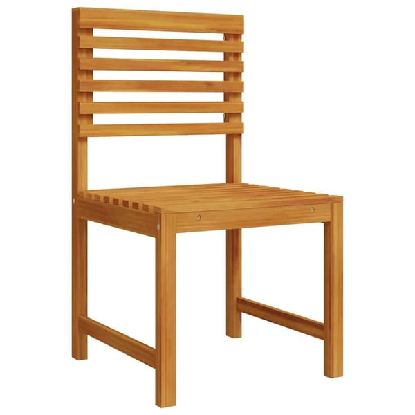 vidaXL Hage Bistro Sett 6 pcs Brun Solid akasietre