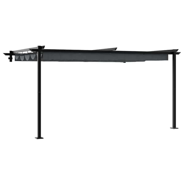 vidaXL Paviljong Antracit 400 x 300 x 200 cm Polyester