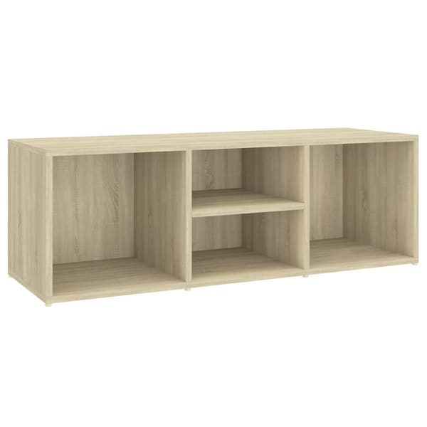 vidaXL Skobenk sonoma eik 105x35x35 cm sponplate