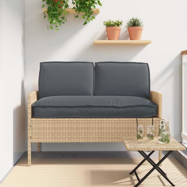 vidaXL Kuddsats 3 pcs Antracit Oxford Tyg