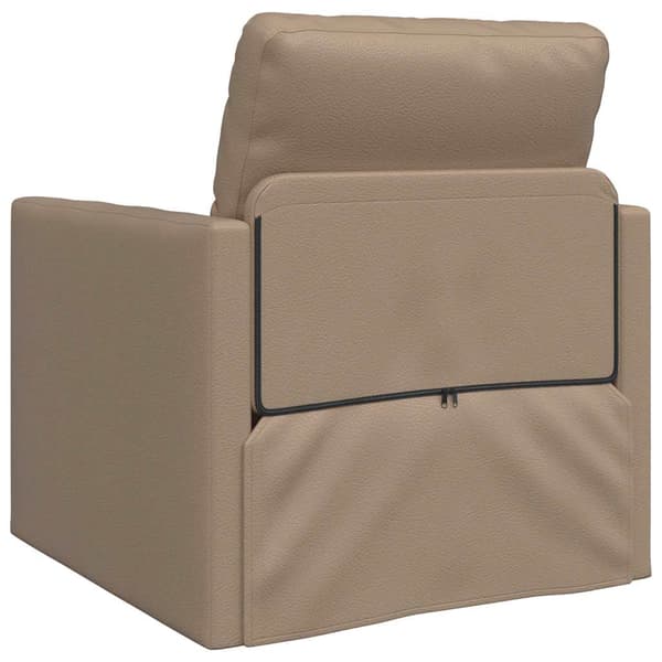 vidaXL Soffsäng 60cm Cappuccino Konstläder
