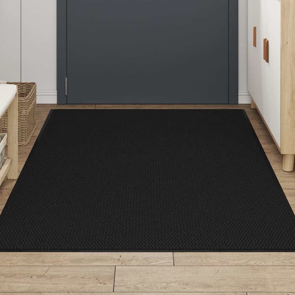 vidaXL Dørmatte Svart 115x200 cm