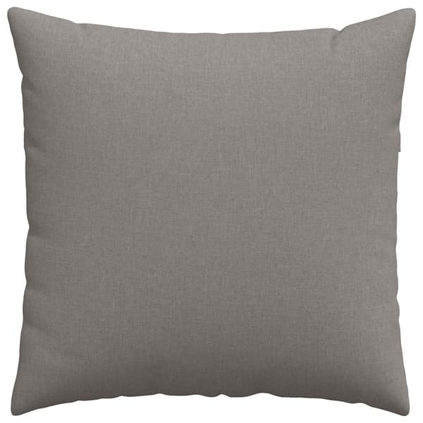 vidaXL Soffkuddar 2 st Gråbrun 60 x 60 cm tyg