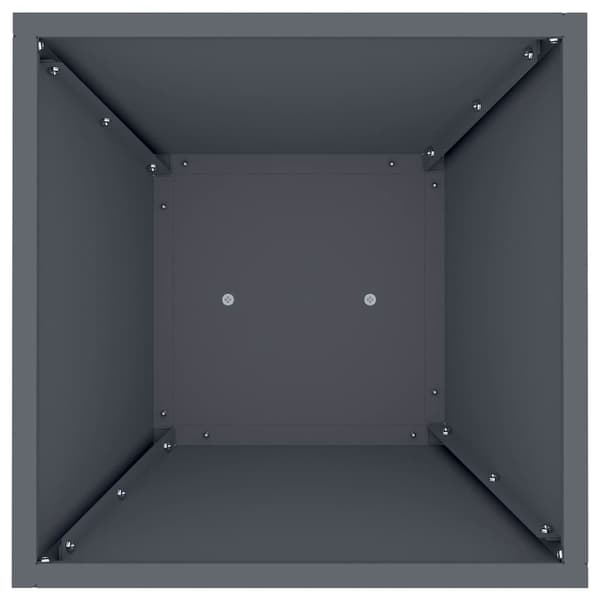 vidaXL Søyleplanter 2 pcs Antrasitt 35 x 35 x 73 cm
