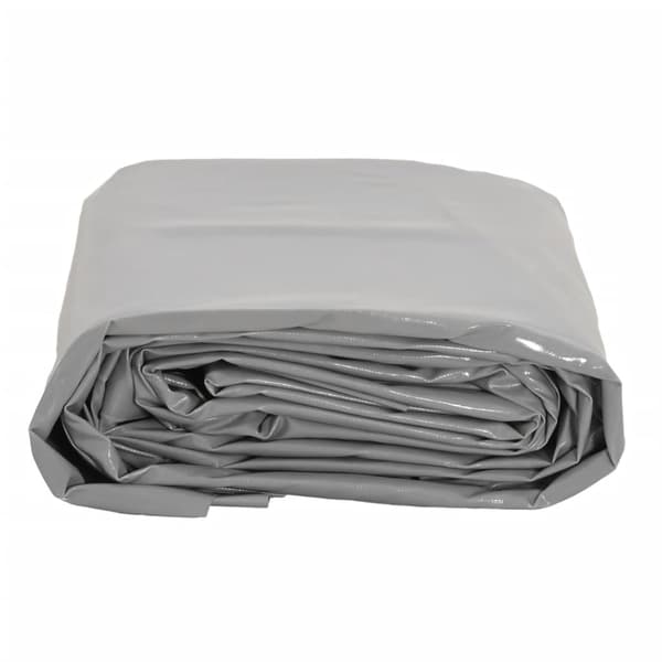 vidaXL Presenning grå 3,5x5 m 650 g/m²