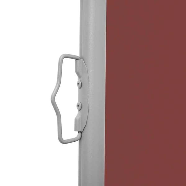 vidaXL Uttrekkbar sidemarkise 140x1200 cm brun
