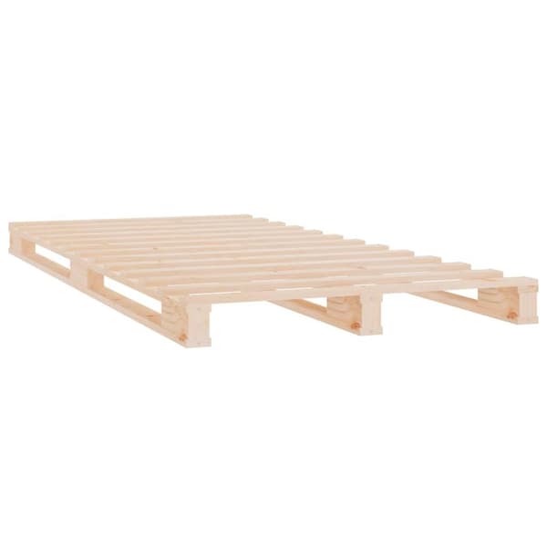 vidaXL Palleseng 90x200 cm heltre furu