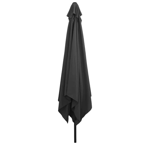vidaXL Trädgårdsparasol Antracit 295 x 295 x 245 cm Polyester och Stål
