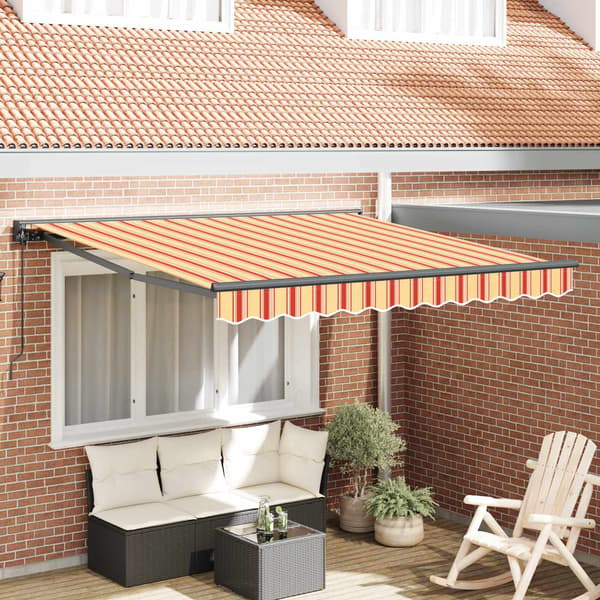 vidaXL Markisram Flerfärgsdesign 300 x 250 cm