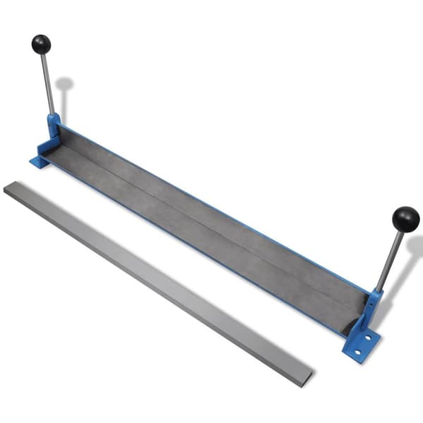 vidaXL Manuell Stålplate falsemaskin 760 mm
