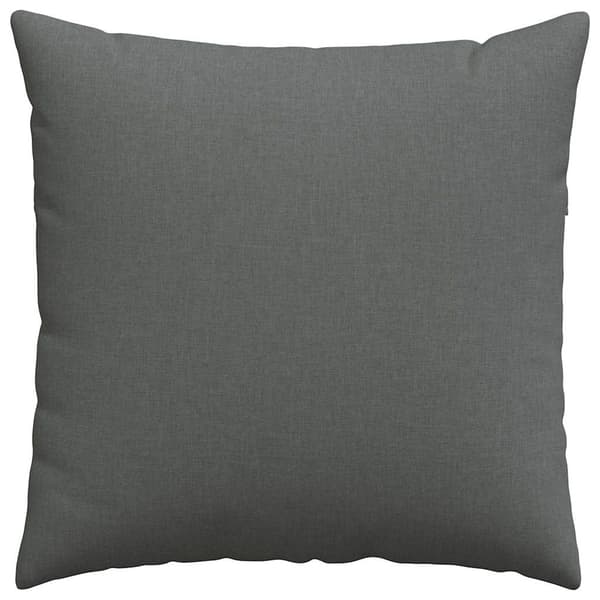 vidaXL Soffkuddar 2 st Mörkgrå 80 x 80 cm tyg