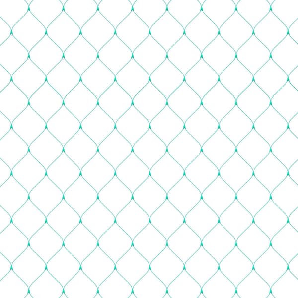 vidaXL Fågelskyddsnät grön 2 x 5 m Polyeten