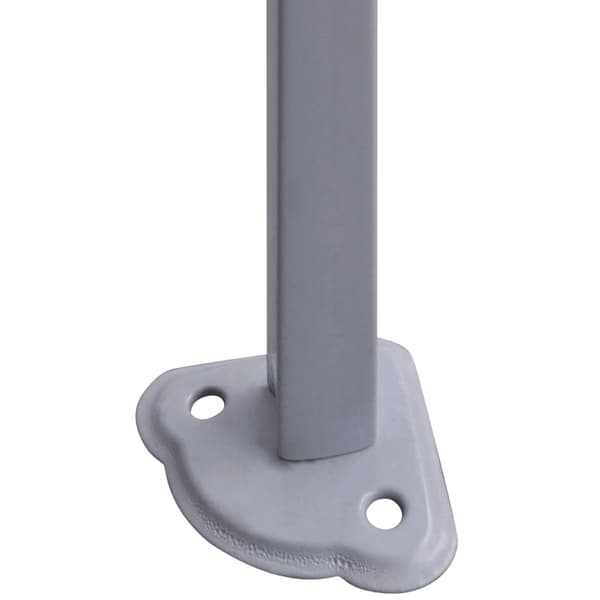 vidaXL Markise Hvit 3,5 x 2,5 m Metall