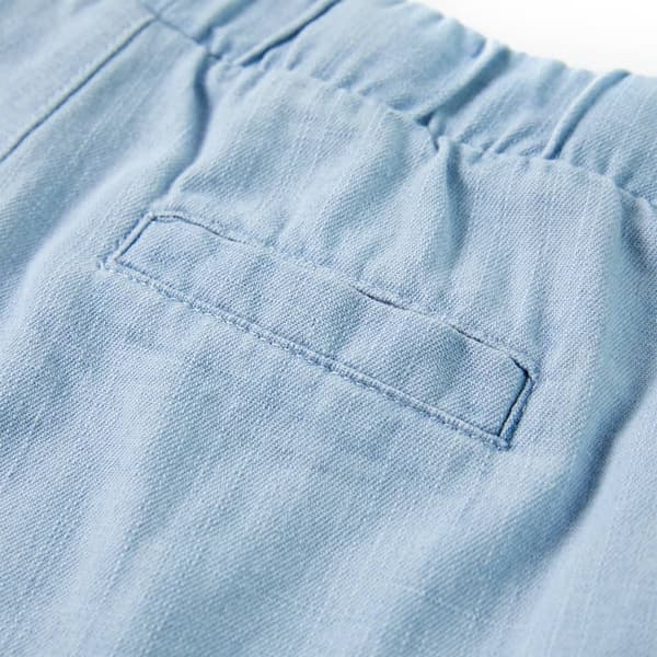 vidaXL Barnshorts mjuk denimblå 140