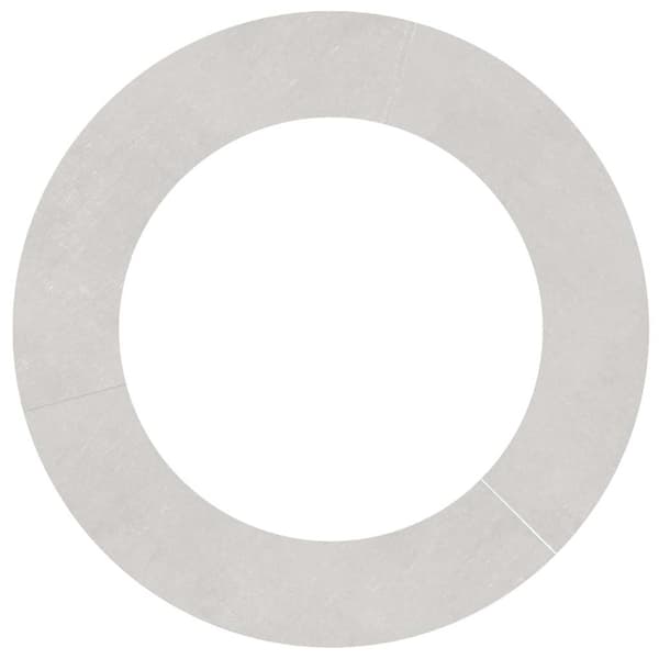 vidaXL lämplig för Flat Trädringar 5 pcs Silver Ø60 / 90 cm