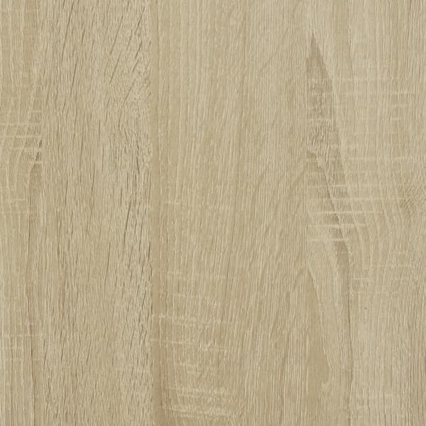vidaXL Vegghylle sonoma eik 100x35x30,5 cm sponplate