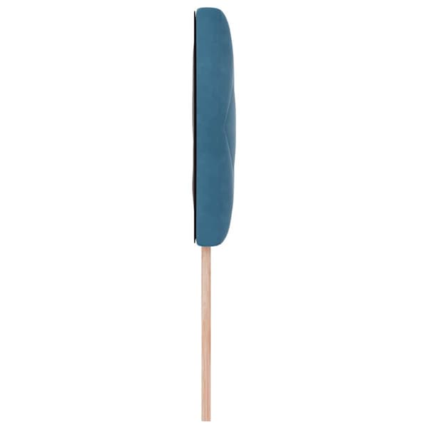 vidaXL Huvudgavel Mörkblå 90 cm Sammet