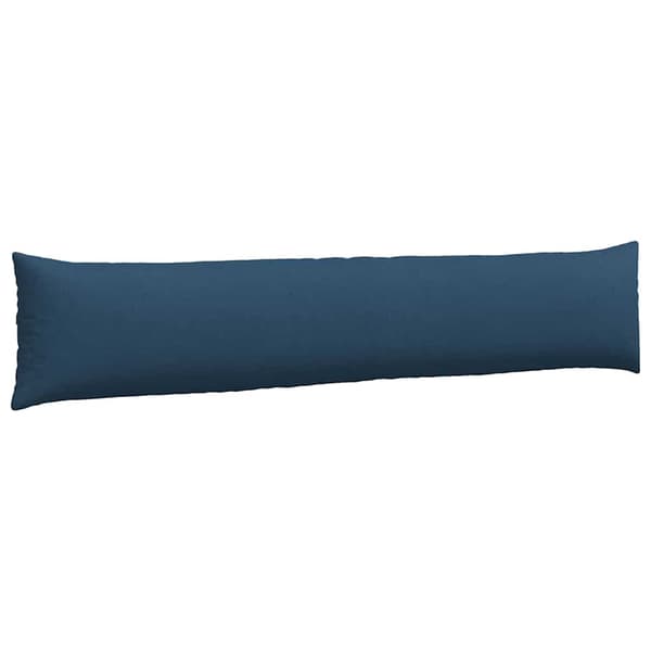 vidaXL Soffkuddar 2 st Blå 200 x 40 cm tyg