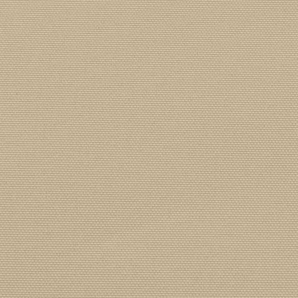 vidaXL Infällbar sidomarkis beige 120x1200 cm