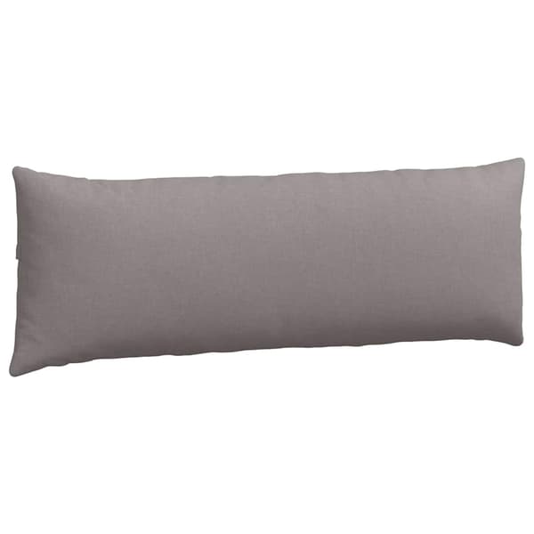 vidaXL Soffkuddar 2 st Gråbrun 120 x 40 cm tyg