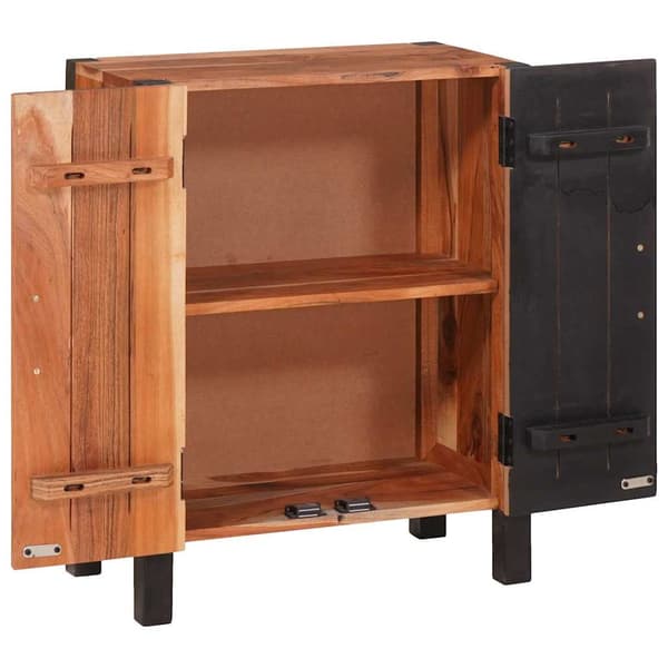 vidaXL Serviesskap Brun 55 x 30 x 75 cm Solid akasietre